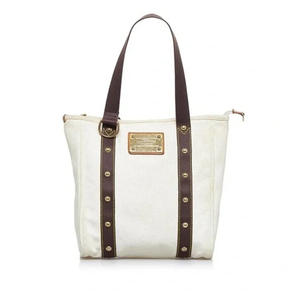 Louis Vuitton Handbags - Authentic Louis Vuitton Antigua Cabas MM Canvas Tote Bag